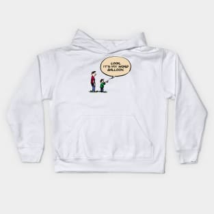 My Word Balloon Kids Hoodie